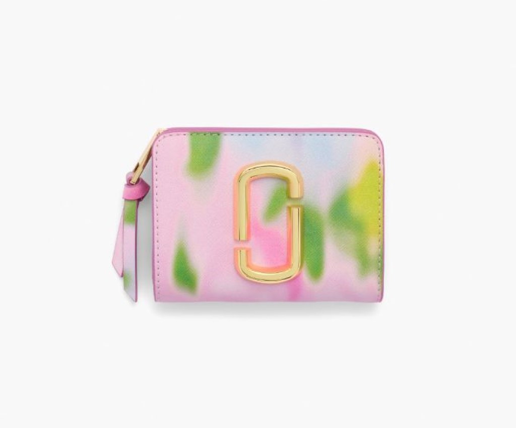 The Blurred Floral Snapshot Mini Compact Wallet